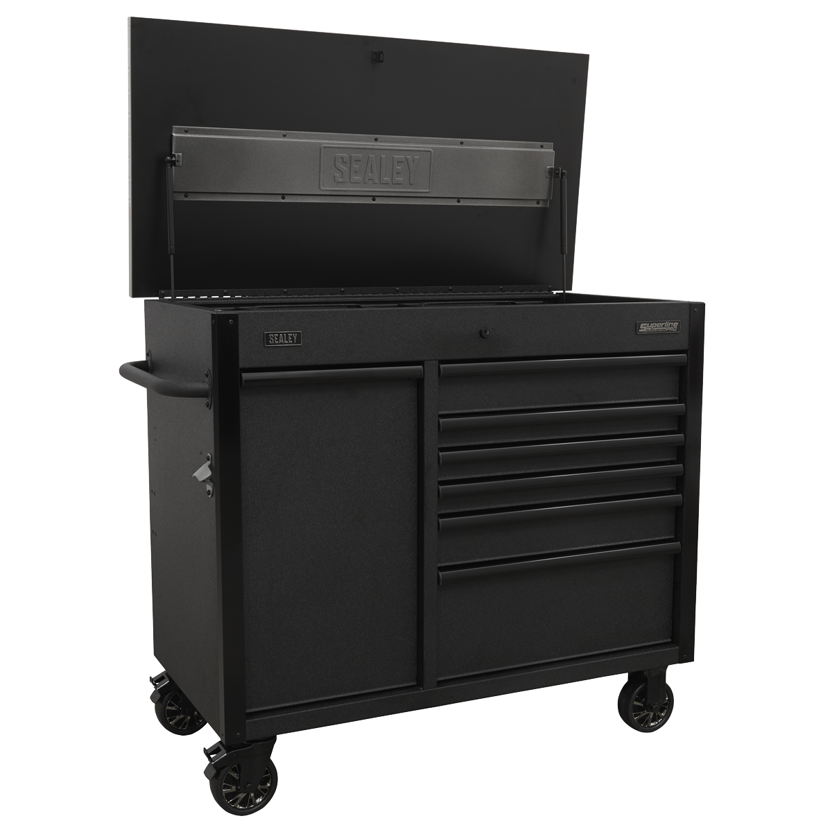 Superline Pro AP4206BE Superline PRO® Mobile Tool Cabinet with Power Tool Charging Drawer 1120mm