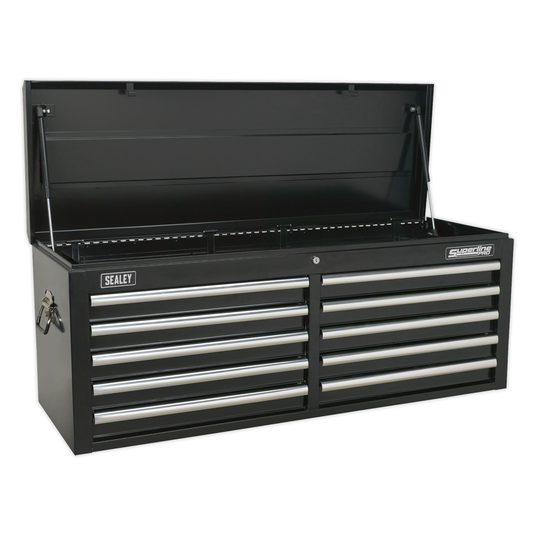 Superline Pro AP5210TB Superline PRO® Topchest 10 Drawer - Black