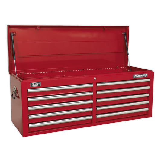 Superline Pro AP5210T Superline PRO® Topchest 10 Drawer - Red