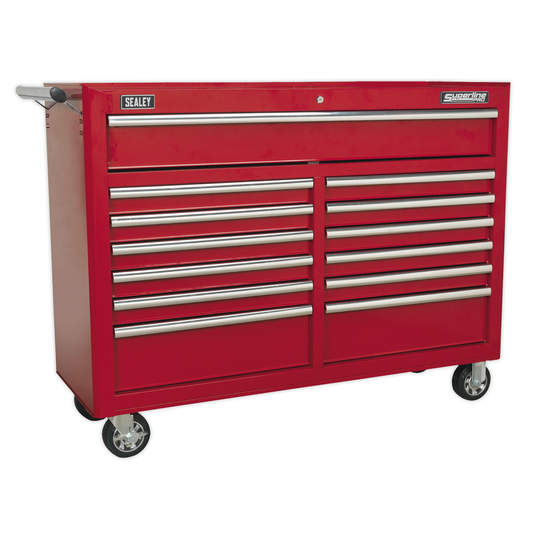Superline Pro AP5213T Superline PRO® Rollcab 13 Drawer - Red