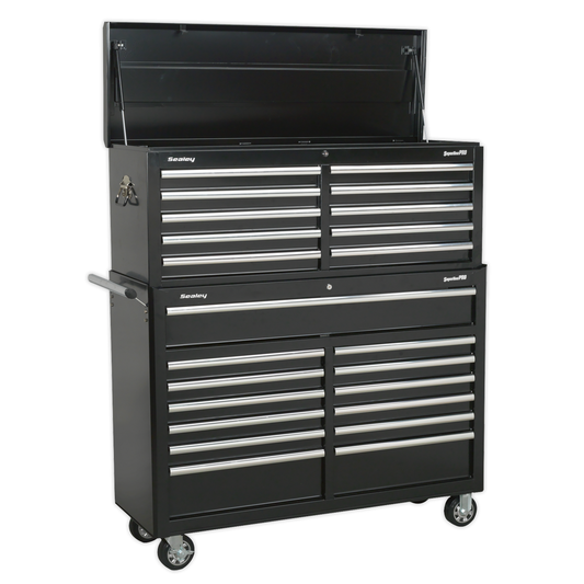 Superline Pro AP52COMBO2 Superline PRO® Tool Chest Combination 23 Drawer - Black