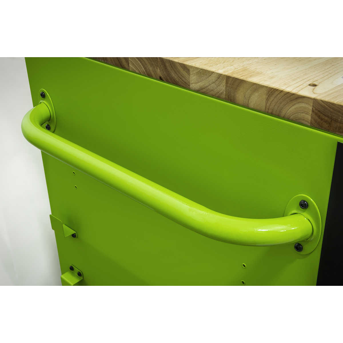 Superline Pro AP6115BE Superline PRO® Black Edition Mobile Trolley with Wooden Worktop 15 Drawer 1549mm