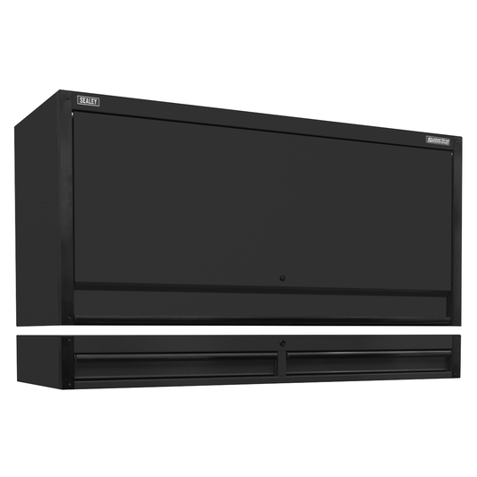 Superline Pro AP6203BE Superline PRO® Black Edition Top Hutch & 2 Drawer Riser 1549mm