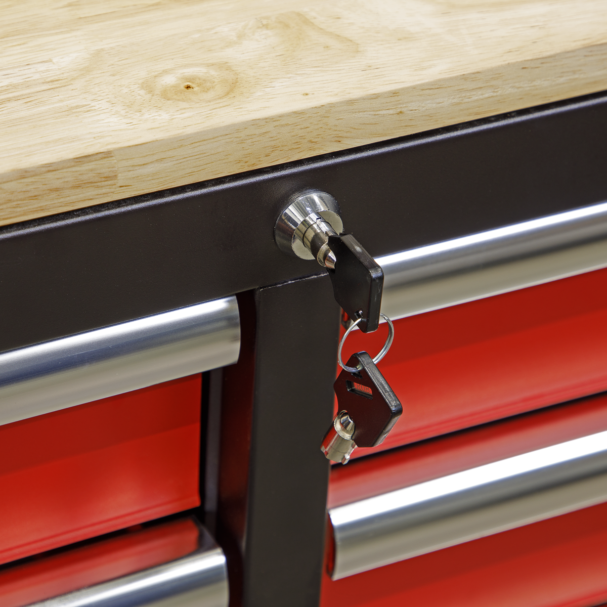 Superline Pro AP6310 Superline PRO® Mobile Workstation with Backboard 10 Drawer