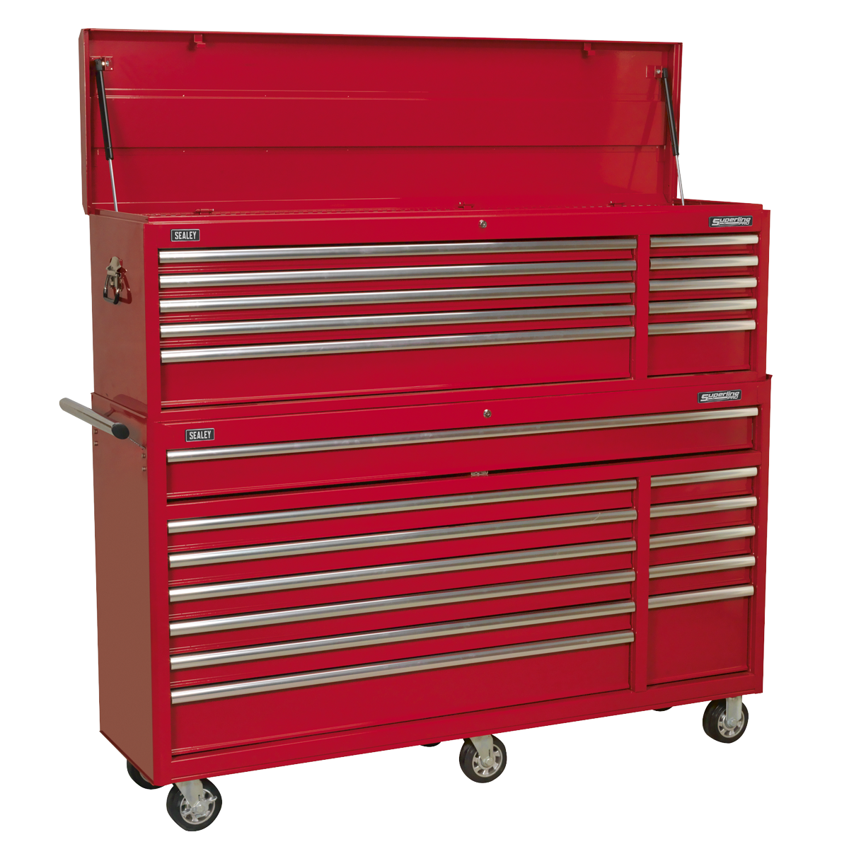 Superline Pro AP6610 Superline PRO® Topchest 10 Drawer - Red