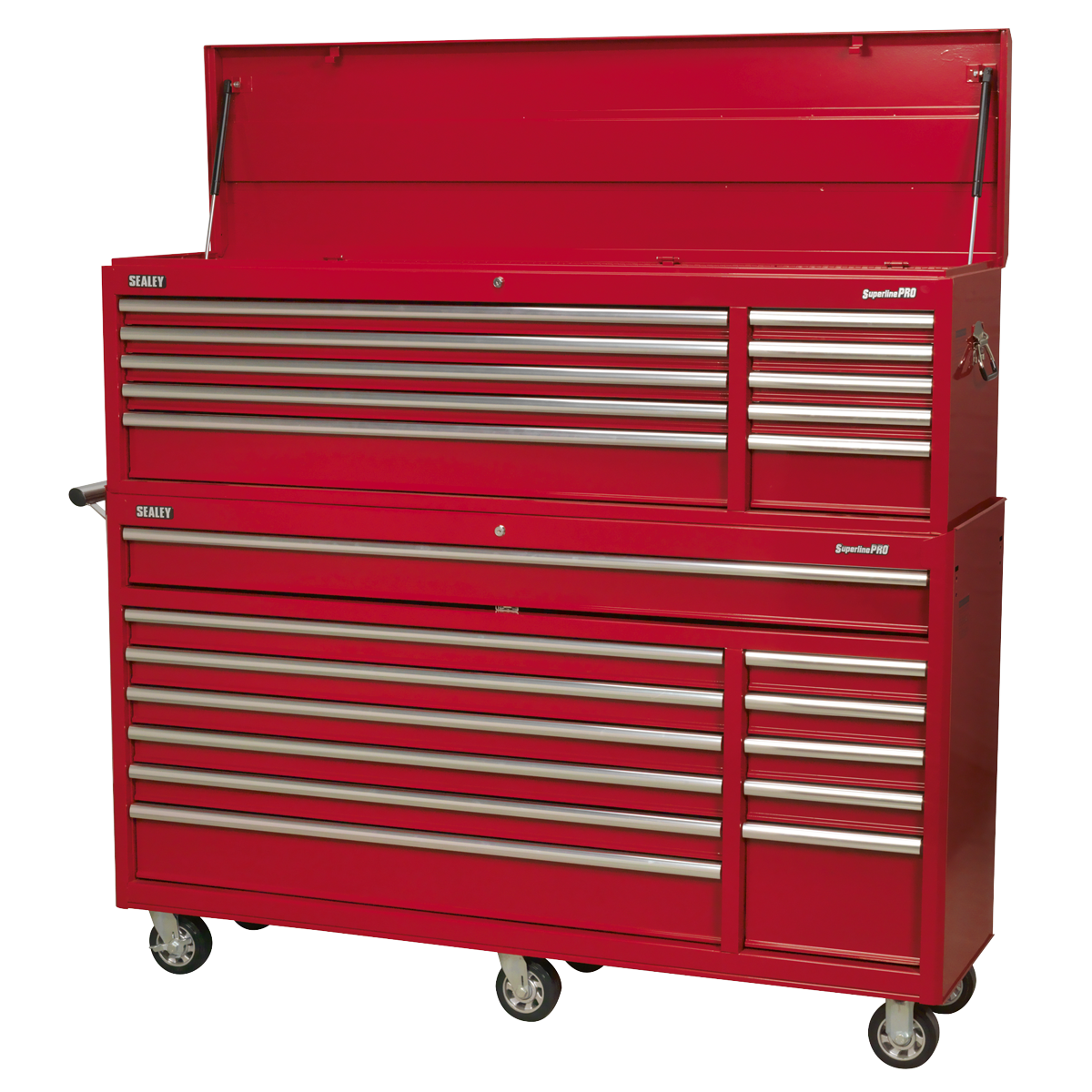 Superline Pro AP6610 Superline PRO® Topchest 10 Drawer - Red