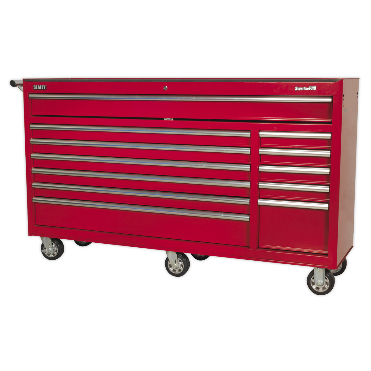 Superline Pro AP6612 Superline PRO® Rollcab 12 Drawer - Red
