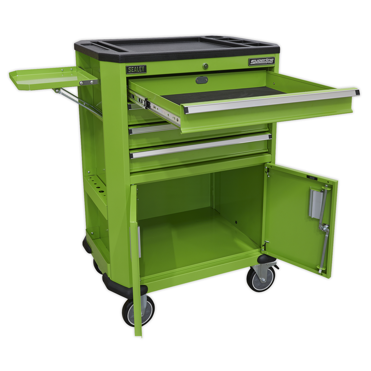 Superline Pro AP980MTHV Superline PRO® Tool Trolley with 4 Drawers & 2 Door Cupboard