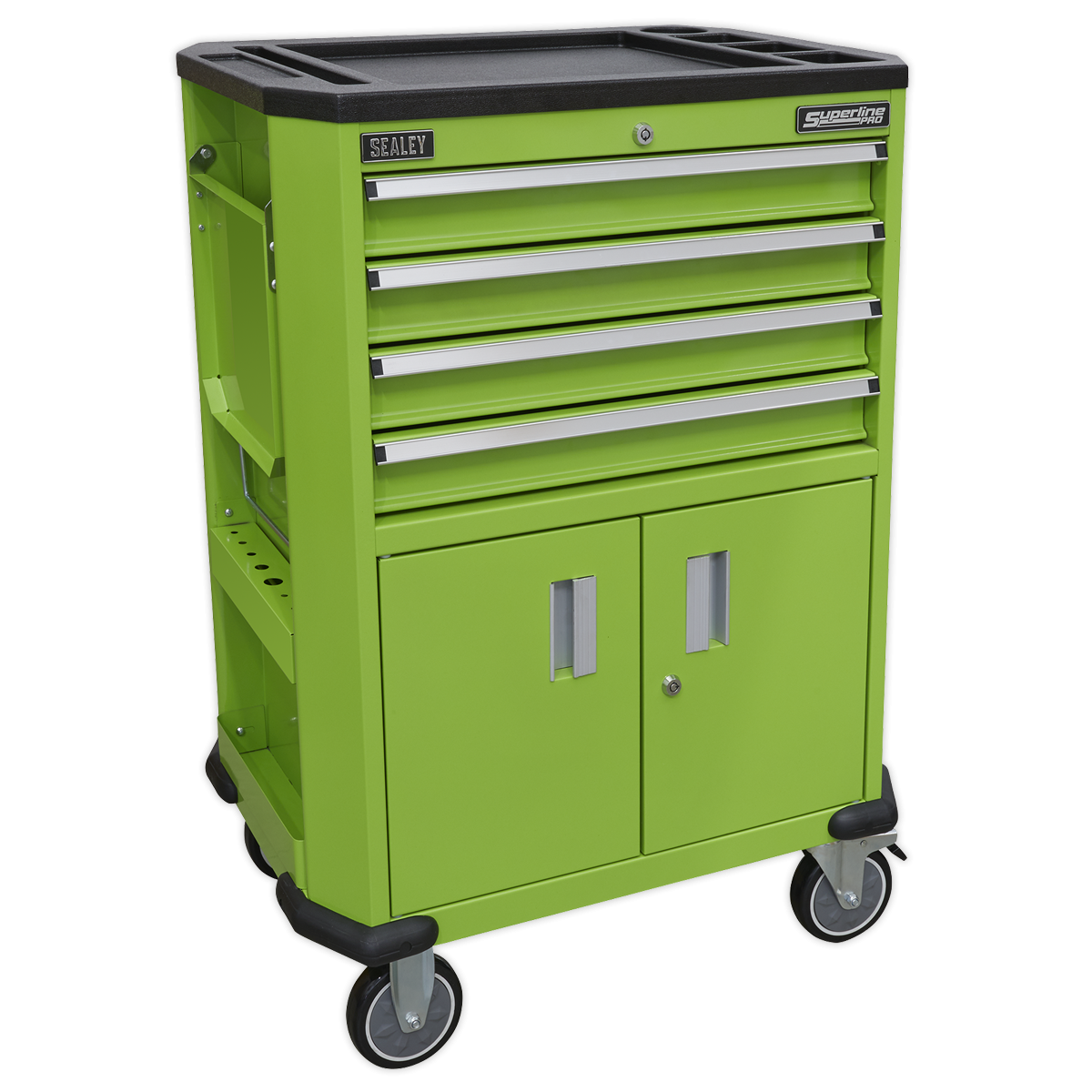 Superline Pro AP980MTHV Superline PRO® Tool Trolley with 4 Drawers & 2 Door Cupboard