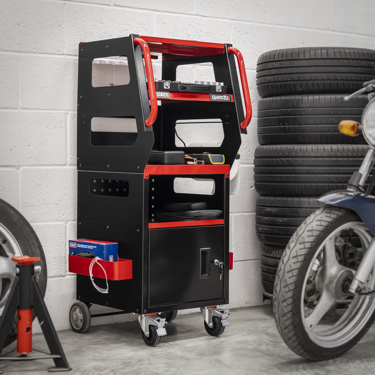 Superline Pro APDT435R Superline PRO® Diagnostics Trolley 4-Level