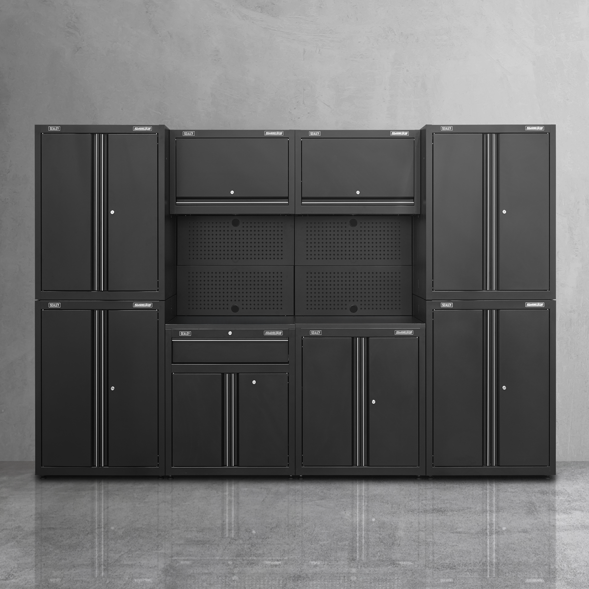 Superline Pro APMS10HFP Superline PRO® Rapid-Fit Modular Garage Storage System 3.1m