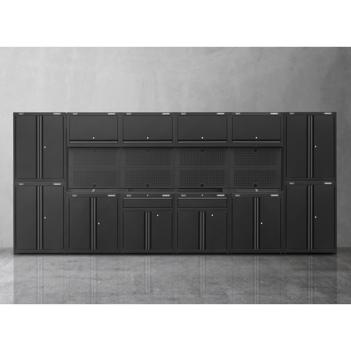 Superline Pro APMS16HFP Superline PRO® Rapid-Fit Modular Garage Storage System 4.6m