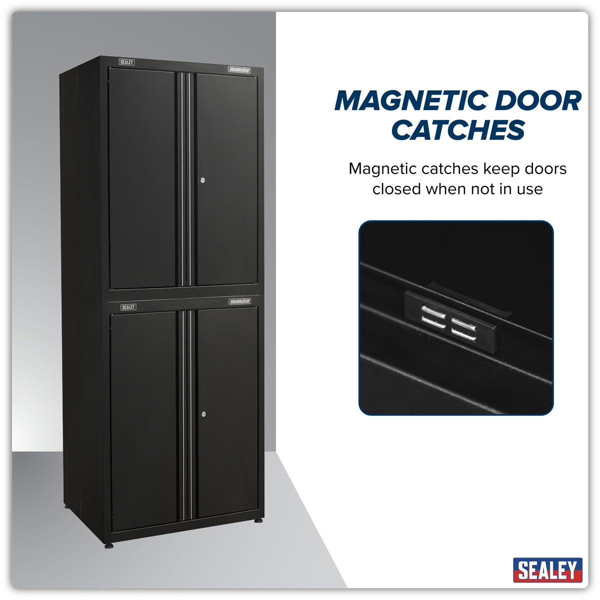 Superline Pro APMS2HFPS Superline PRO® Rapid-Fit Modular Dual Stacking Cabinets