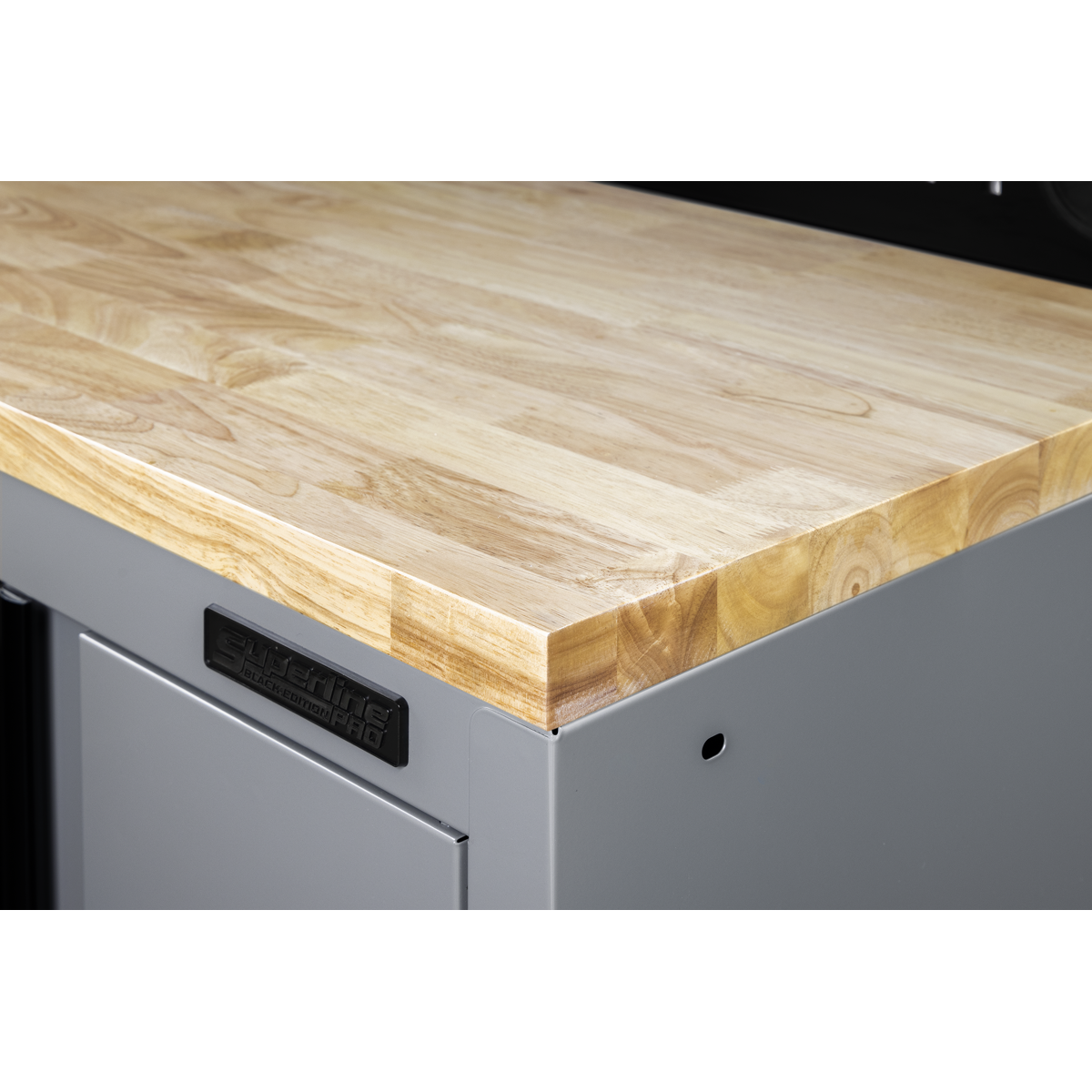 Superline Pro APMS30WC Superline PRO® Black Edition Rubber Wood Worktop 2040mm