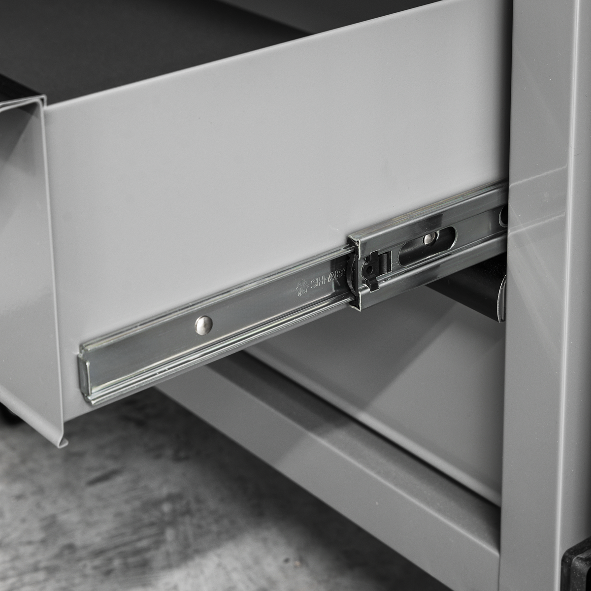 Superline Pro APMS34BE Superline PRO® Black Edition Modular Mobile Cabinet 5 Drawer 650mm