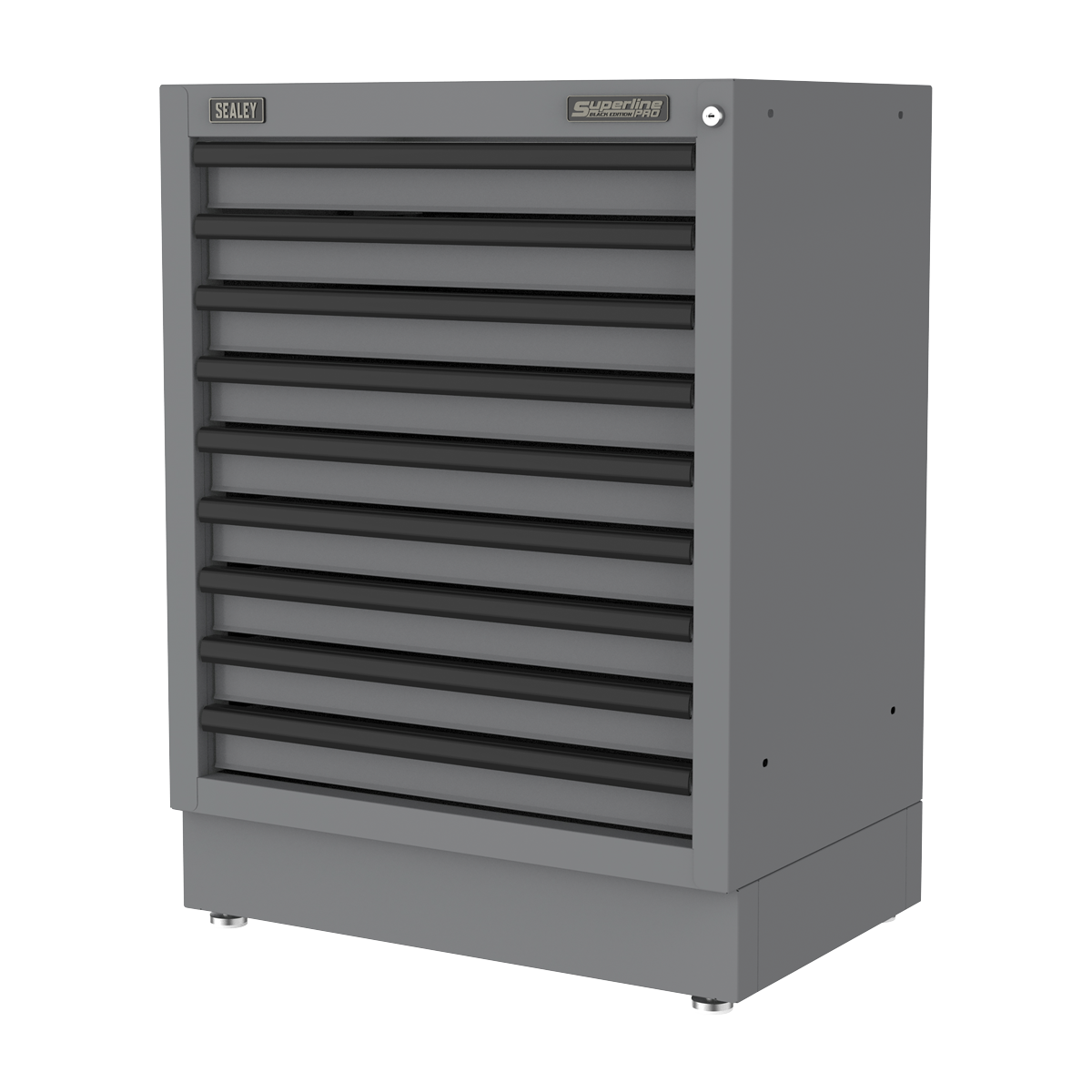 Superline Pro APMS40BE Superline PRO® Black Edition Modular Cabinet 9 Drawer 680mm