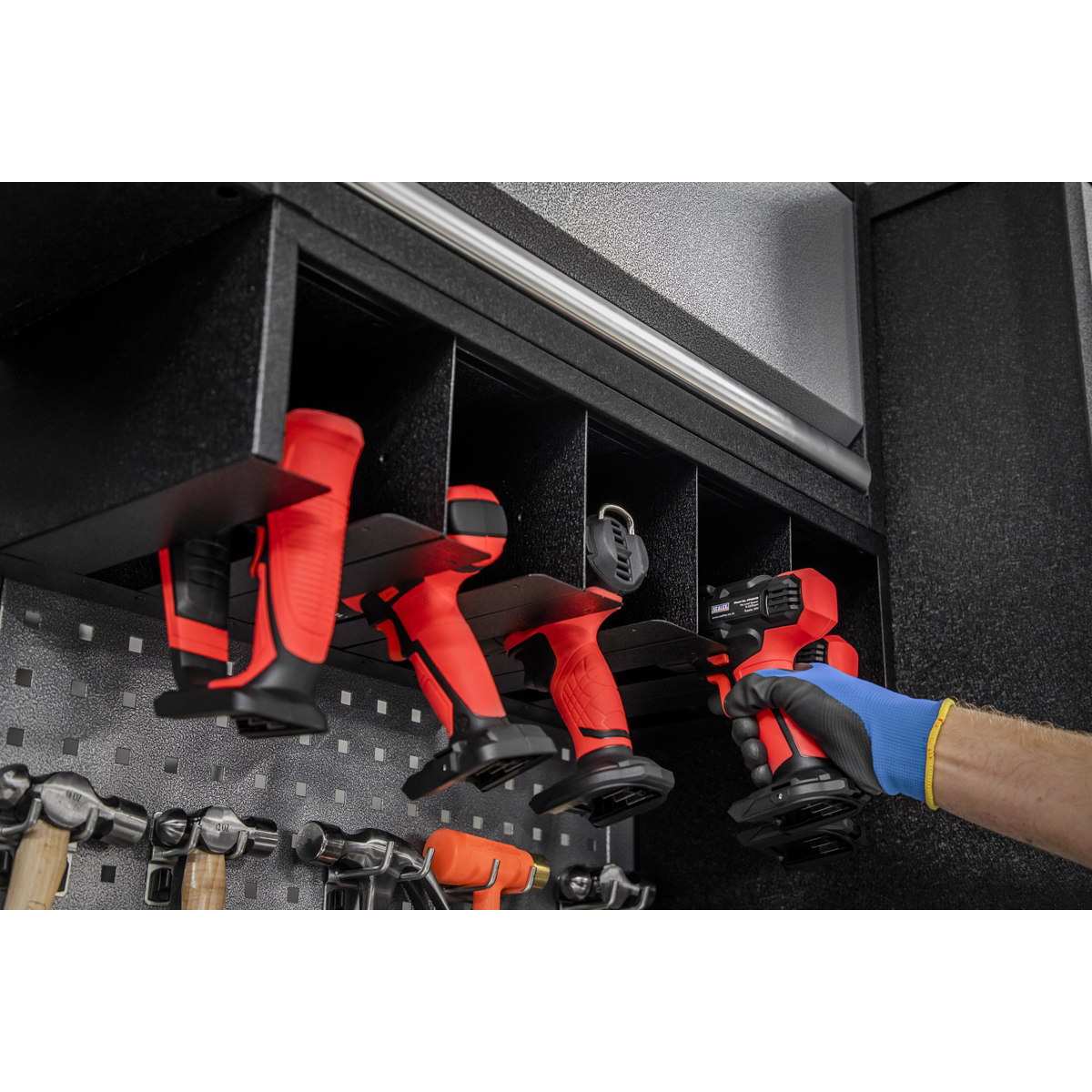 Superline Pro APMS69 Superline PRO® Modular Power Tool Rack 680mm