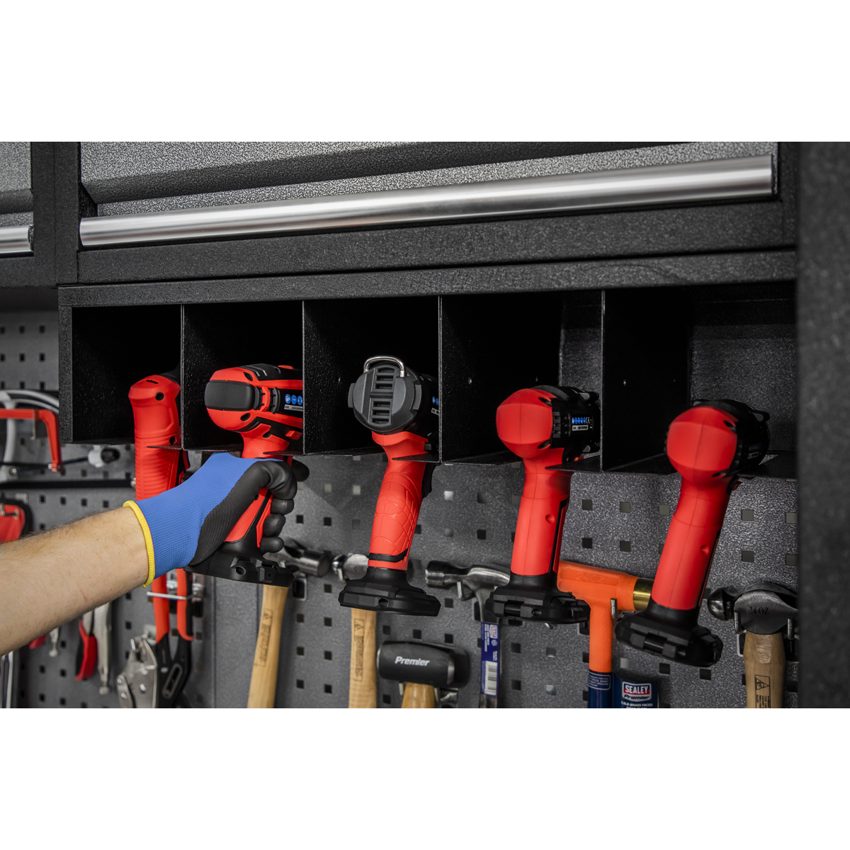 Superline Pro APMS69 Superline PRO® Modular Power Tool Rack 680mm