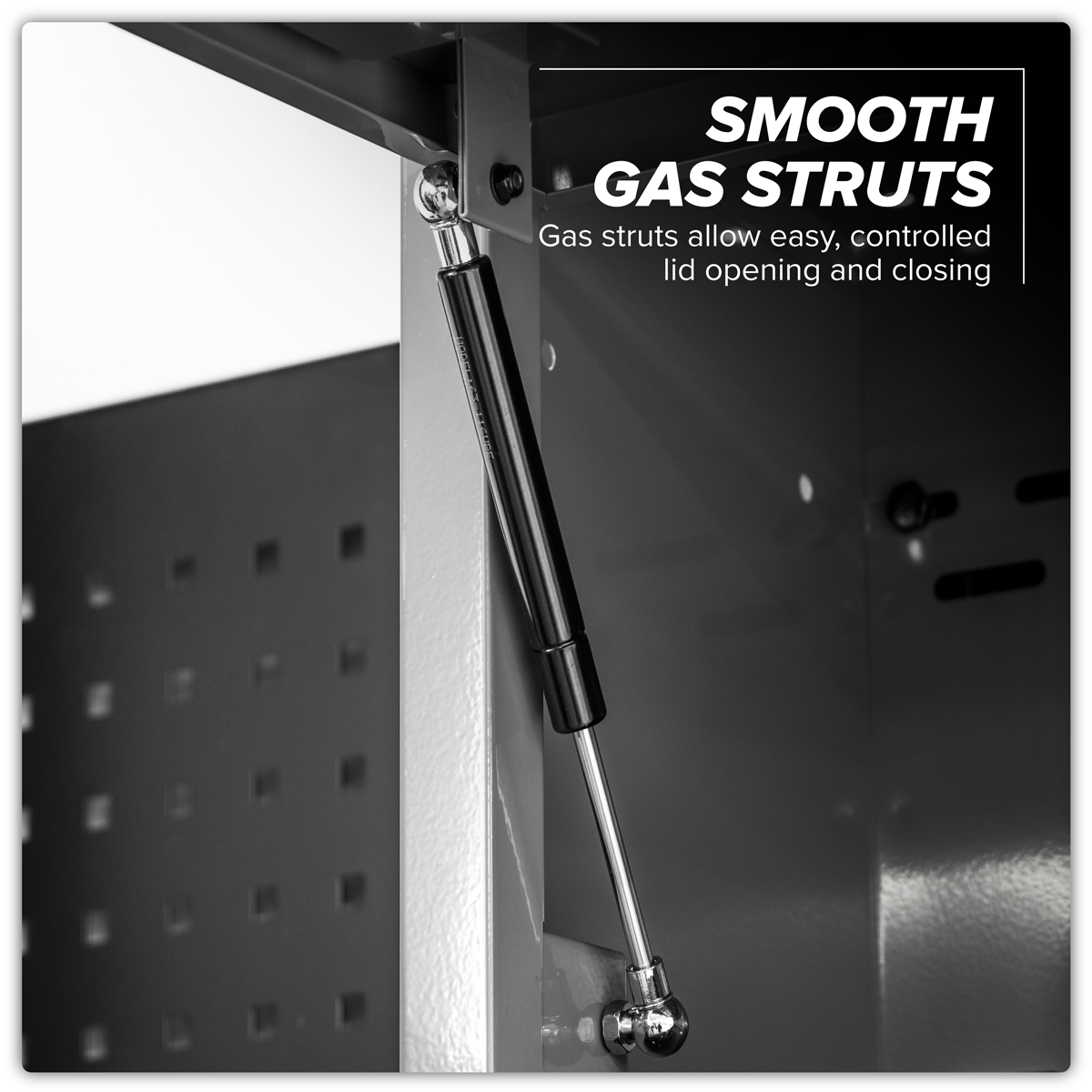 Superline Pro APMSBESTACK04SS Superline PRO® Black Edition Storage System with Stainless Worktop 2.04m