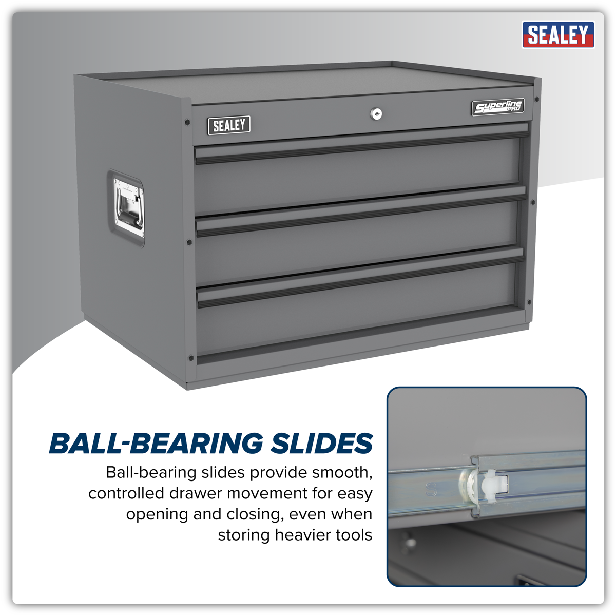 Superline Pro APMSC3 Superline PRO® Connect Modular Storage System Cabinet 2 Drawer