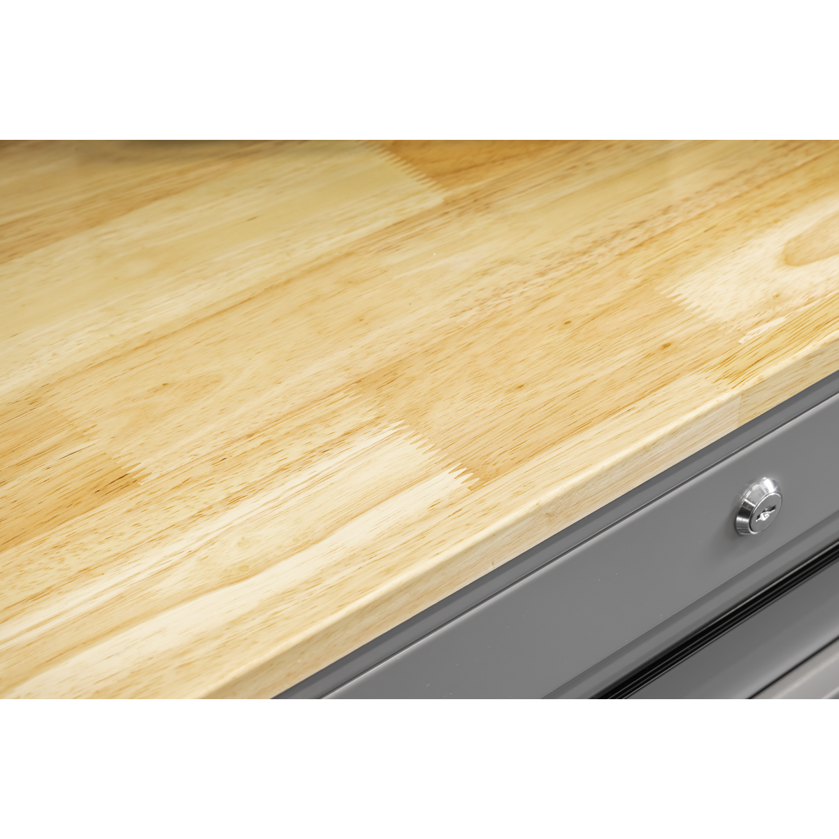 Superline Pro APMSCCOMBO4 Superline PRO® Connect Modular Storage System with Rubber Wood Worktop 2.03m