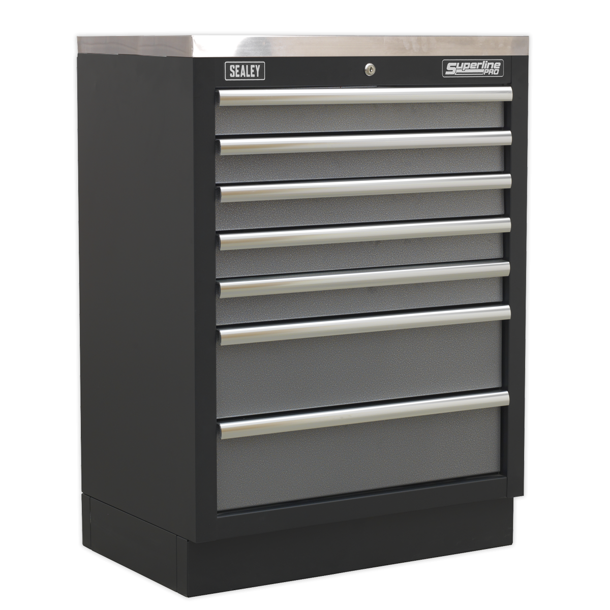 Superline Pro APMSSTACK08SS Superline PRO® Corner Storage System with Stainless Worktop 1.55m