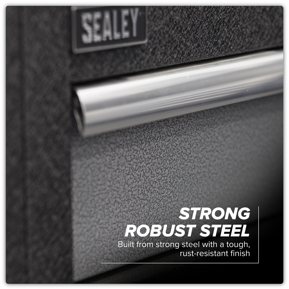 Superline Pro APMSSTACK14SS Superline PRO® Modular Storage System Combo with Stainless Steel Worktop