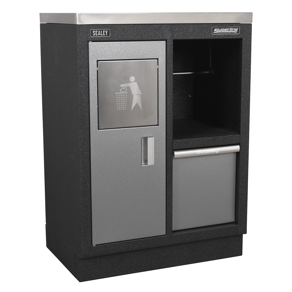 Superline Pro APMSSTACK15SS Superline PRO® Storage System with Stainless Worktop 4.92m