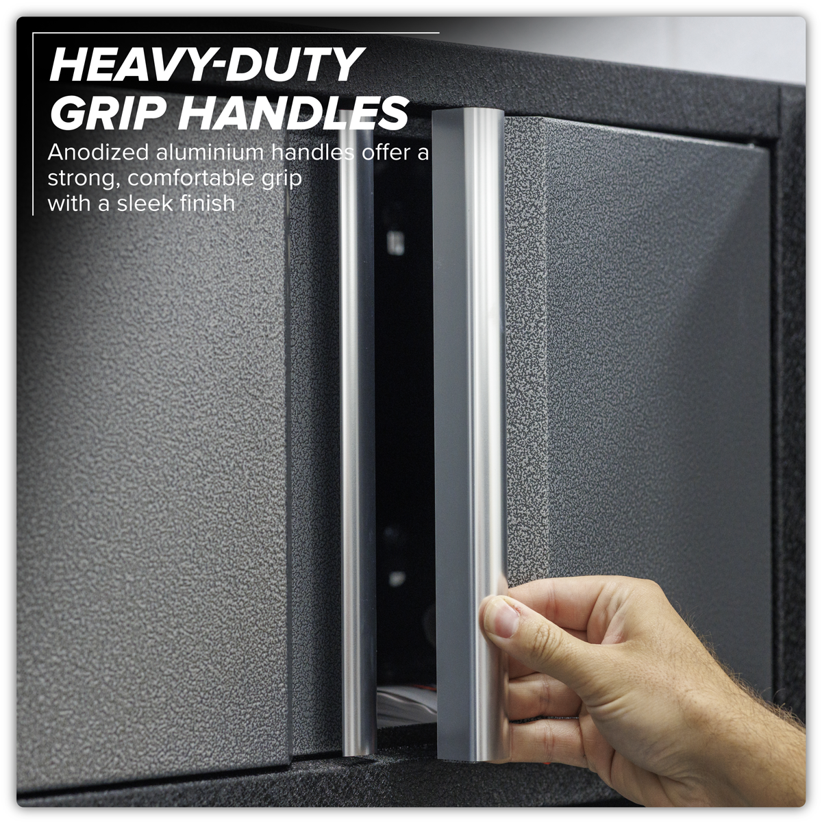 Superline Pro APMSSTACK15W Superline PRO® Storage System with Pressed Wood Worktop 4.92m