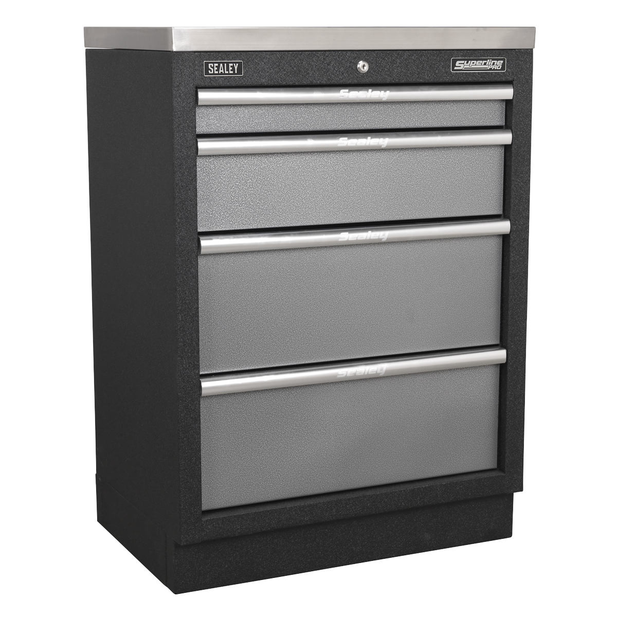 Superline Pro APMSSTACK17W Superline PRO® Storage System with Pressed Wood Worktop 4.92m