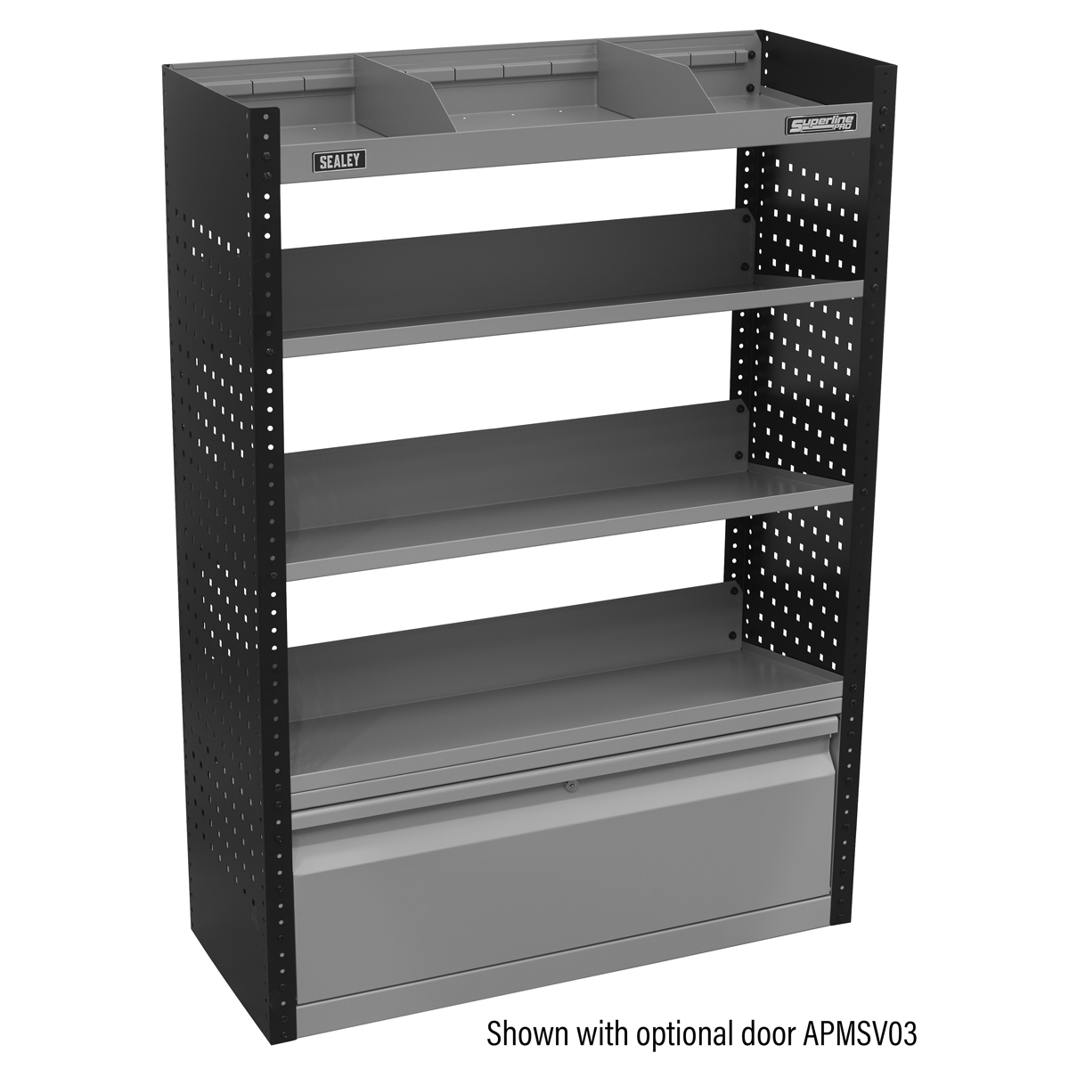 Superline Pro APMSV02 Superline PRO® Modular Slanted Shelf Van Storage Unit 925mm