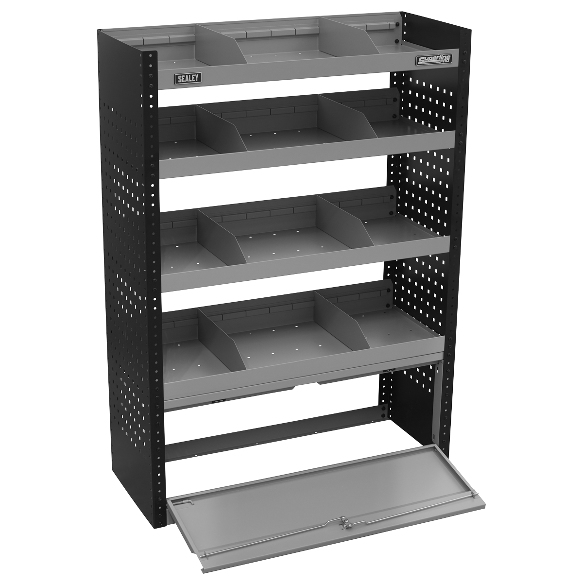 Superline Pro APMSVCOMBO1 Superline PRO® Modular Flat Shelf Van Storage System