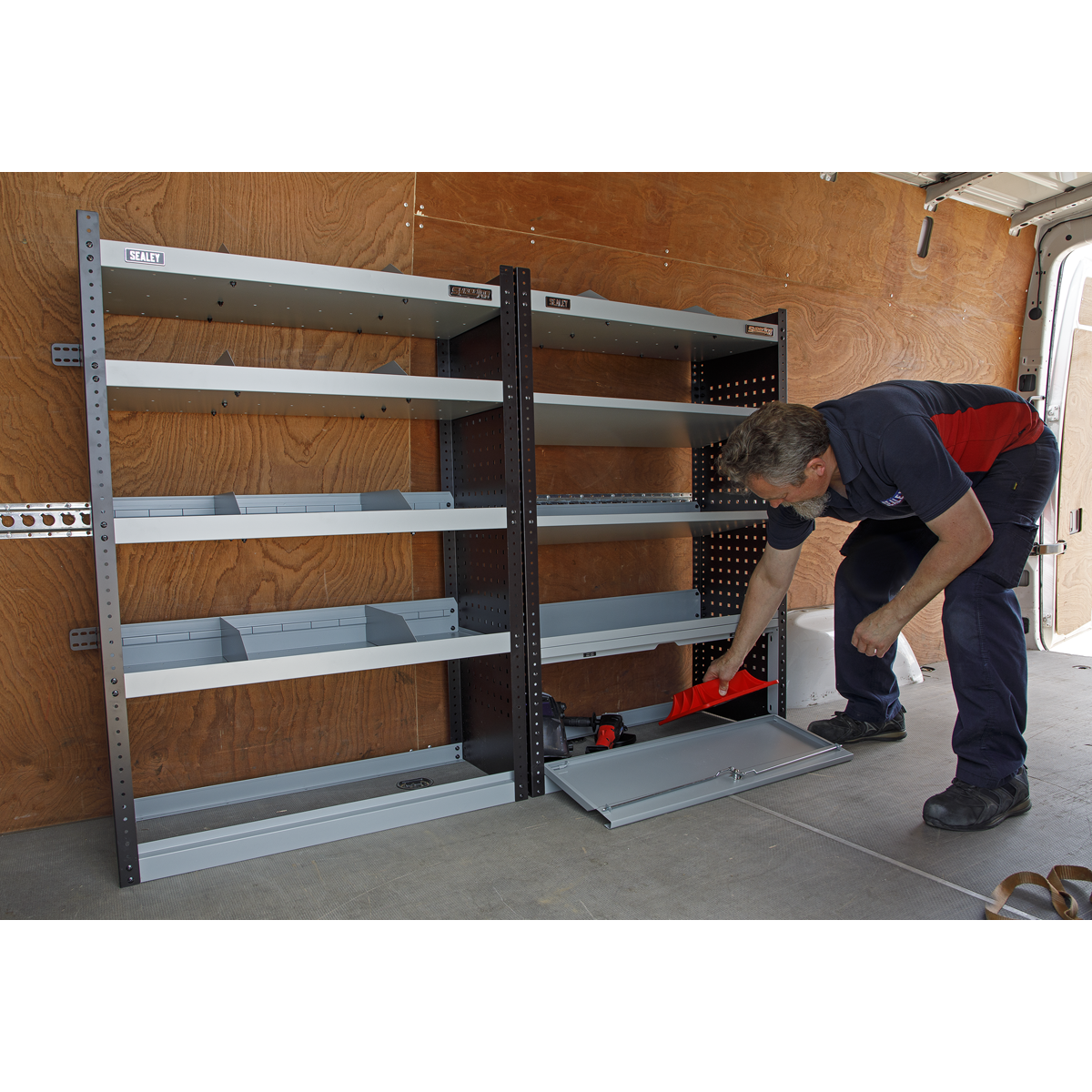 Superline Pro APMSVCOMBO3 Superline PRO® Modular Van Storage System Set 1.85m