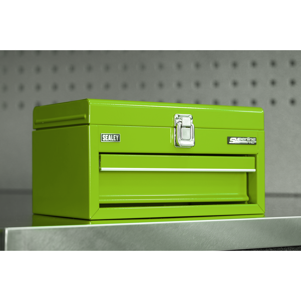 Superline Pro APMTB3 Superline Pro® Mini Toolbox with Drawer - Green