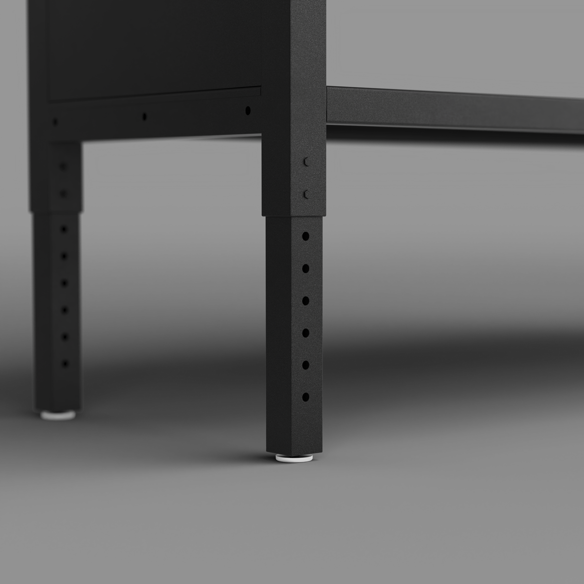 Superline Pro APMWB50SS Superline PRO® Modular Adjustable Height Workbench with Stainless Steel Worktop 1265mm