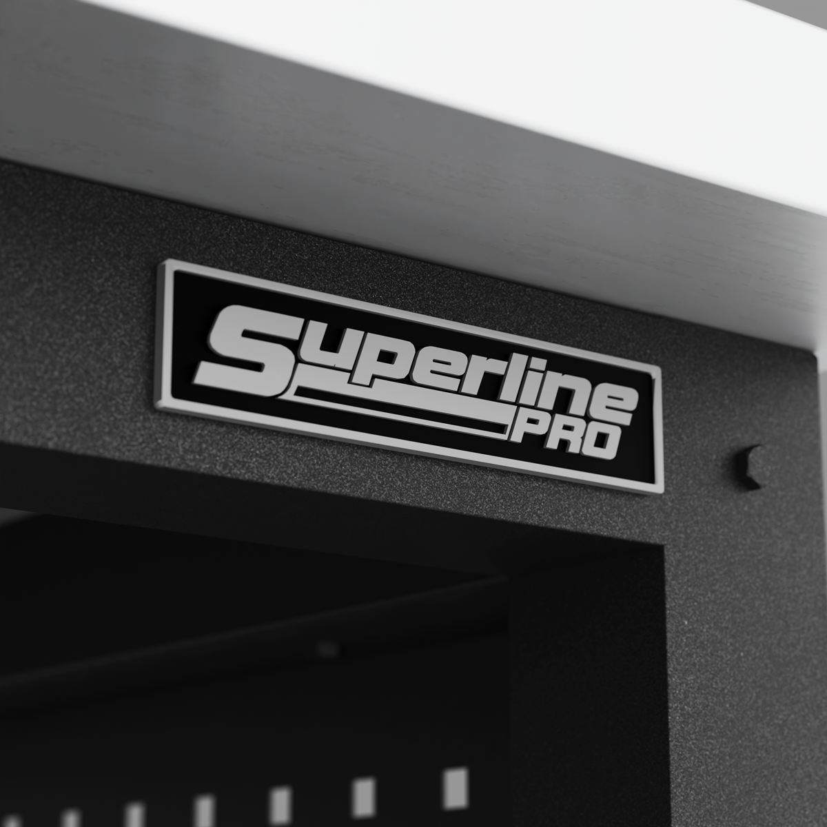 Superline Pro APMWB50SS Superline PRO® Modular Adjustable Height Workbench with Stainless Steel Worktop 1265mm