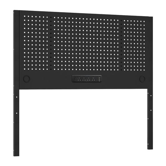 Superline Pro APMWB60PB Superline PRO® Modular Pegboard Back Panel with Power Bar 1500mm