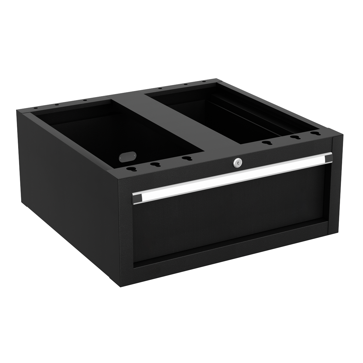 Superline Pro APMWB72COMBO2SS Superline PRO® Modular Workbench with 6 Drawers & Cupboard Stainless Steel Worktop 1830mm