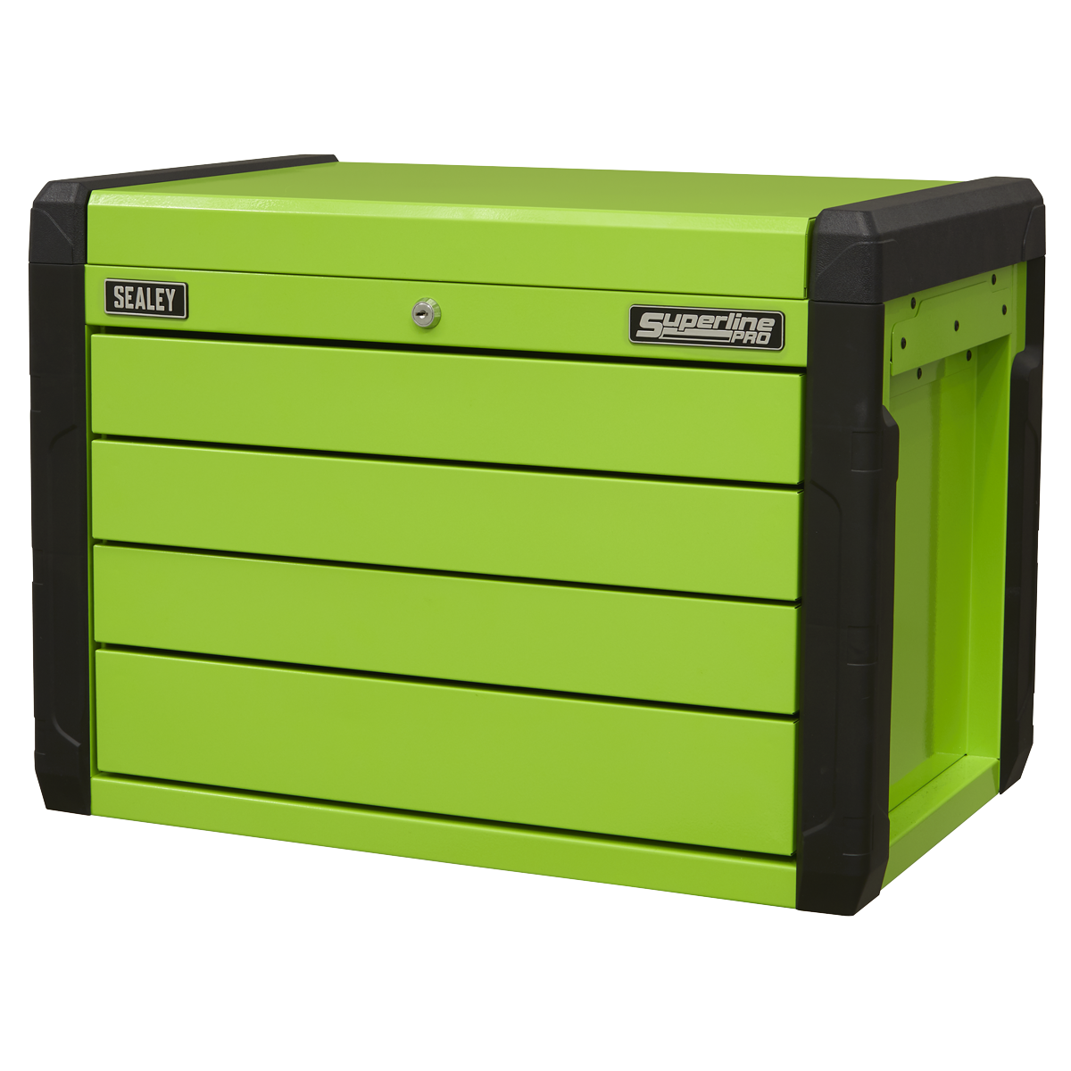 Superline Pro APPD4G Superline PRO® Push-to-Open Topchest 4 Drawer - Green