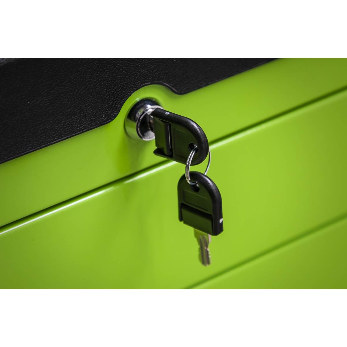 Superline Pro APPDSTACKG Superline PRO® Push-To-Open Topchest & Rollcab Combination 11 Drawer - Green