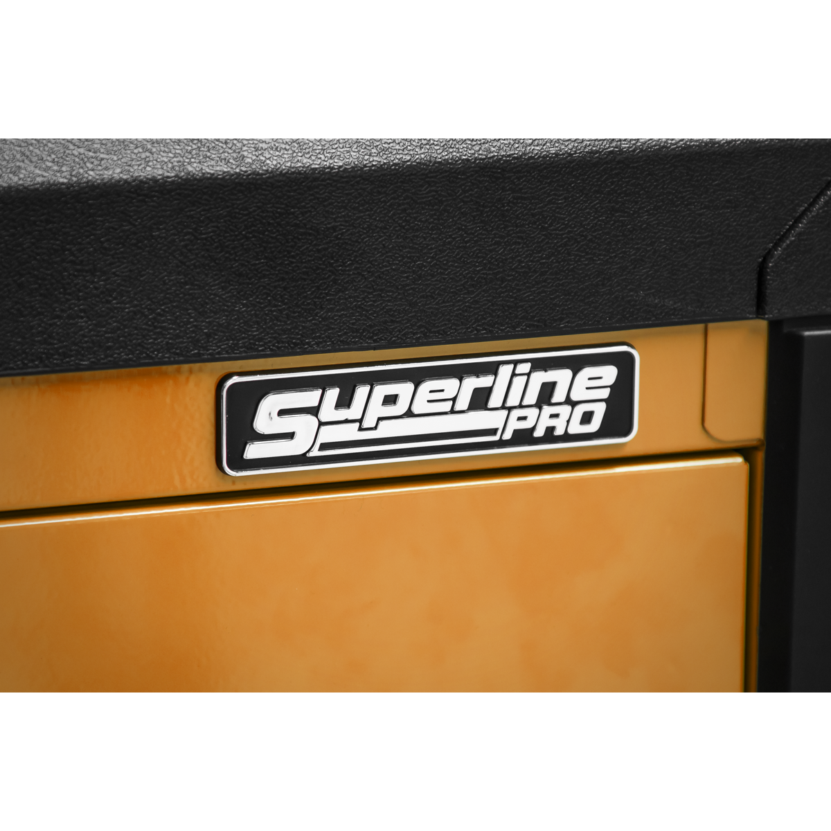 Superline Pro APPDSTACKO Superline PRO® Push-To-Open Topchest & Rollcab Combination 11 Drawer - Orange