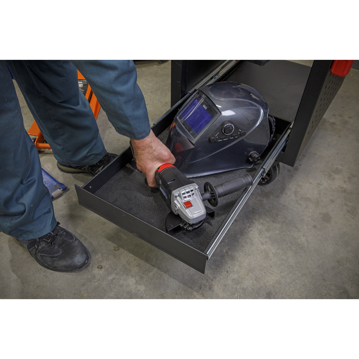 Superline Pro APPTR8 Superline PRO® 8 Power Tool Rack Trolley 450mm