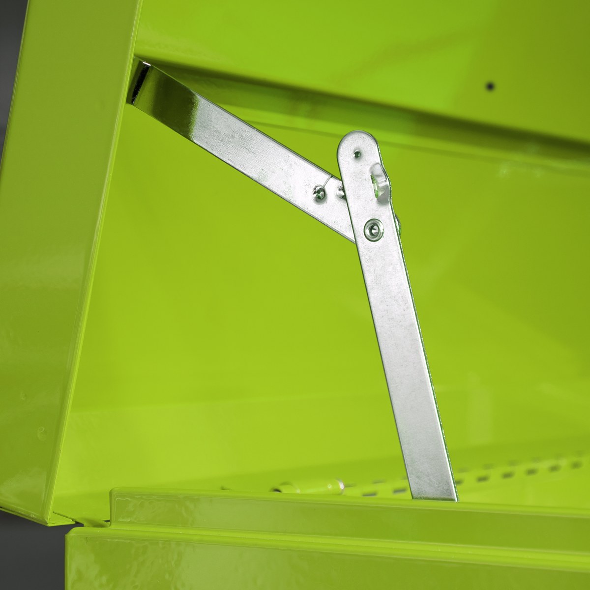 Superline Pro APSTACKTHV Superline PRO® Topchest, Mid-Box Tool Chest & Rollcab Combination 14 Drawer - Green