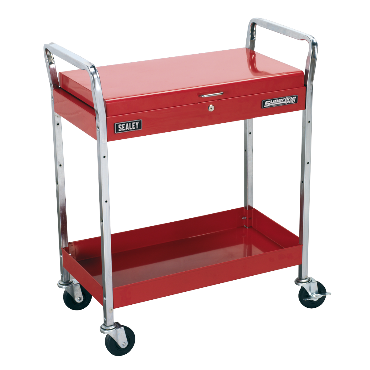 Superline Pro CX104 Superline PRO® Heavy-Duty Trolley with Lockable Top 2-Level