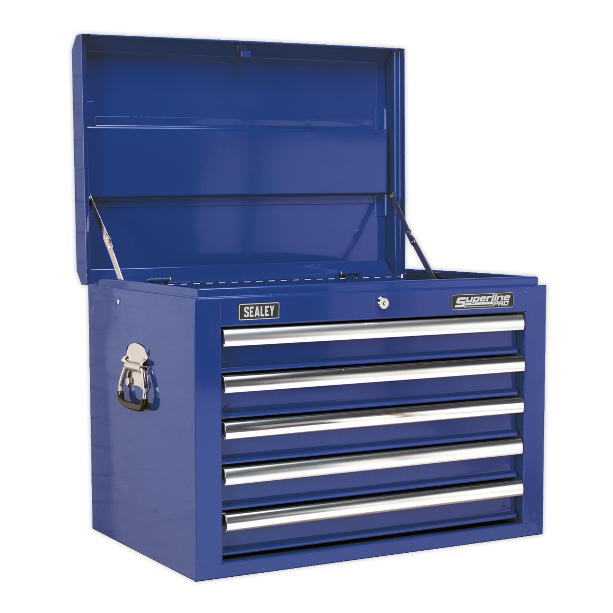Superline Pro SPTCCOMBO1 Superline PRO® Tool Chest Combination 14 Drawer with 1179pc Tool Kit - Blue