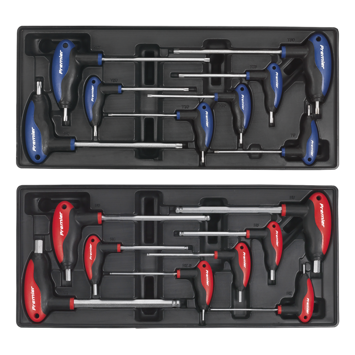 Superline Pro SPTCCOMBO1 Superline PRO® Tool Chest Combination 14 Drawer with 1179pc Tool Kit - Blue