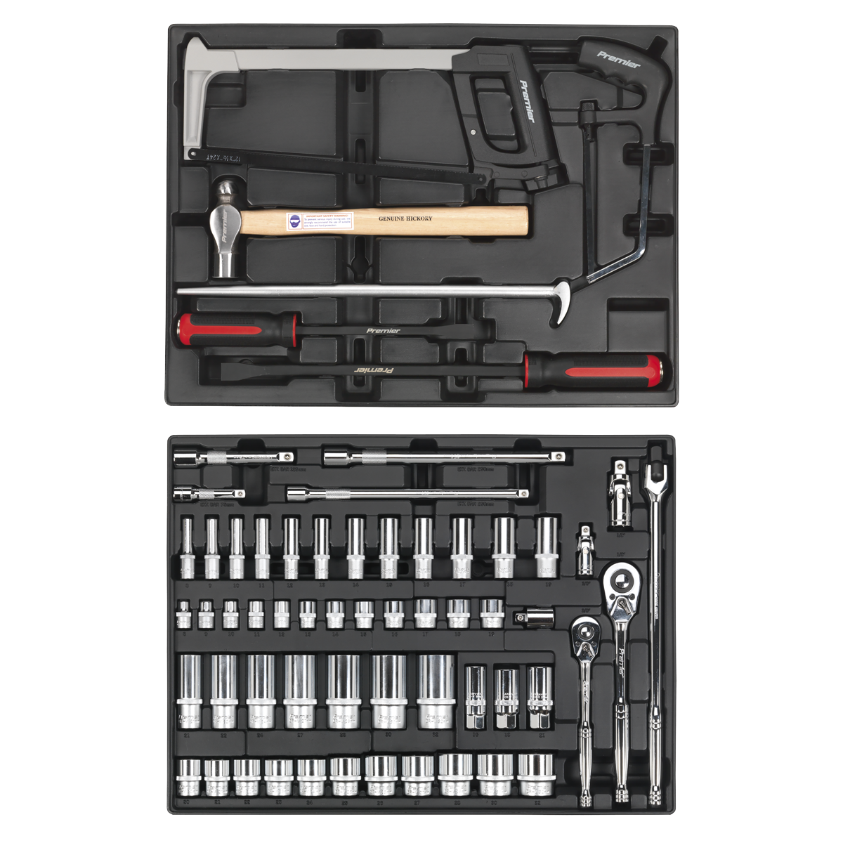 Superline Pro SPTCCOMBO1 Superline PRO® Tool Chest Combination 14 Drawer with 1179pc Tool Kit - Blue