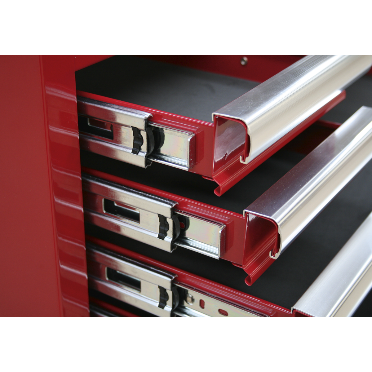 Superline Pro SPTCOMBO1 Superline PRO® Tool Chest Combination 14 Drawer with 1179pc Tool Kit - Red