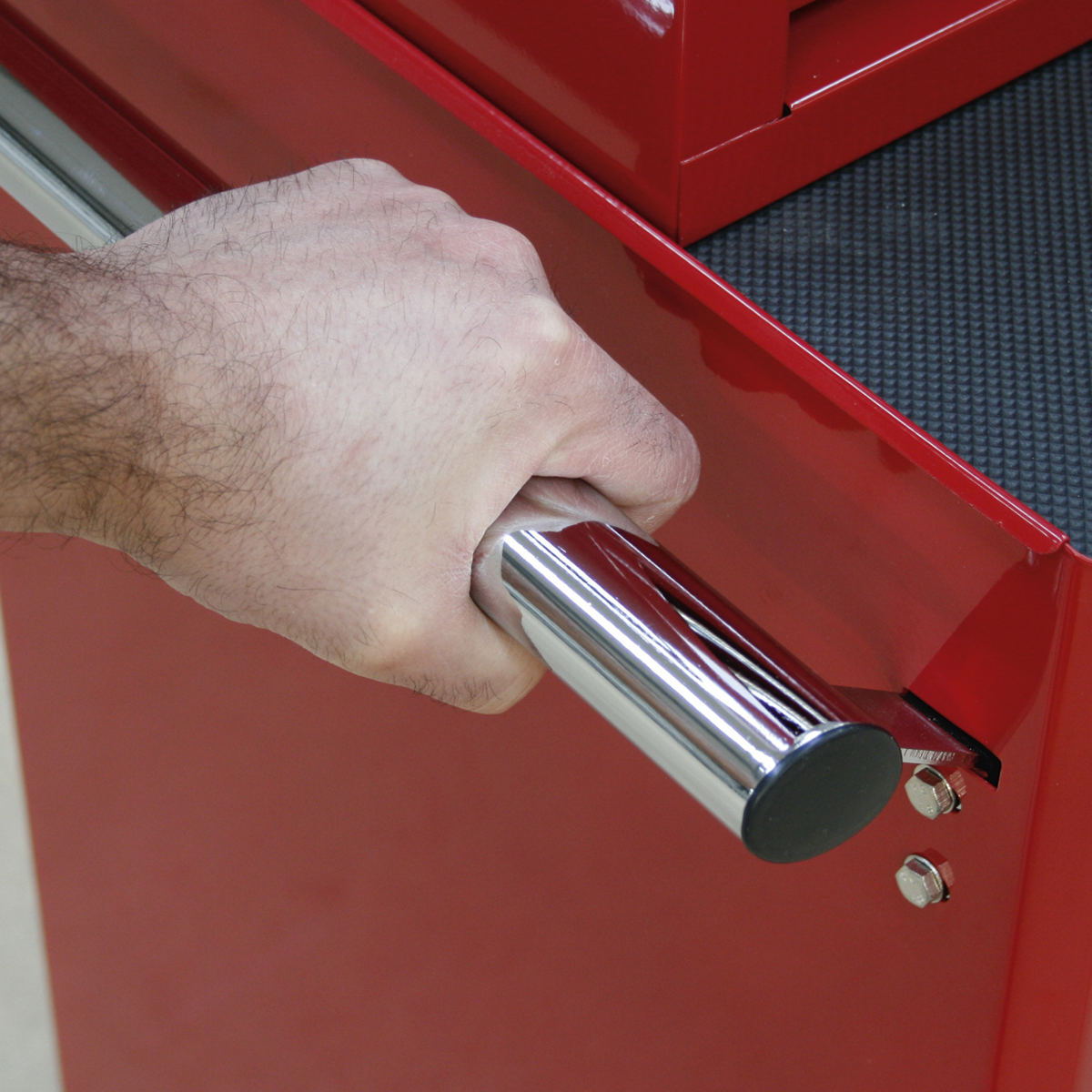 Superline Pro SPTCOMBO1 Superline PRO® Tool Chest Combination 14 Drawer with 1179pc Tool Kit - Red
