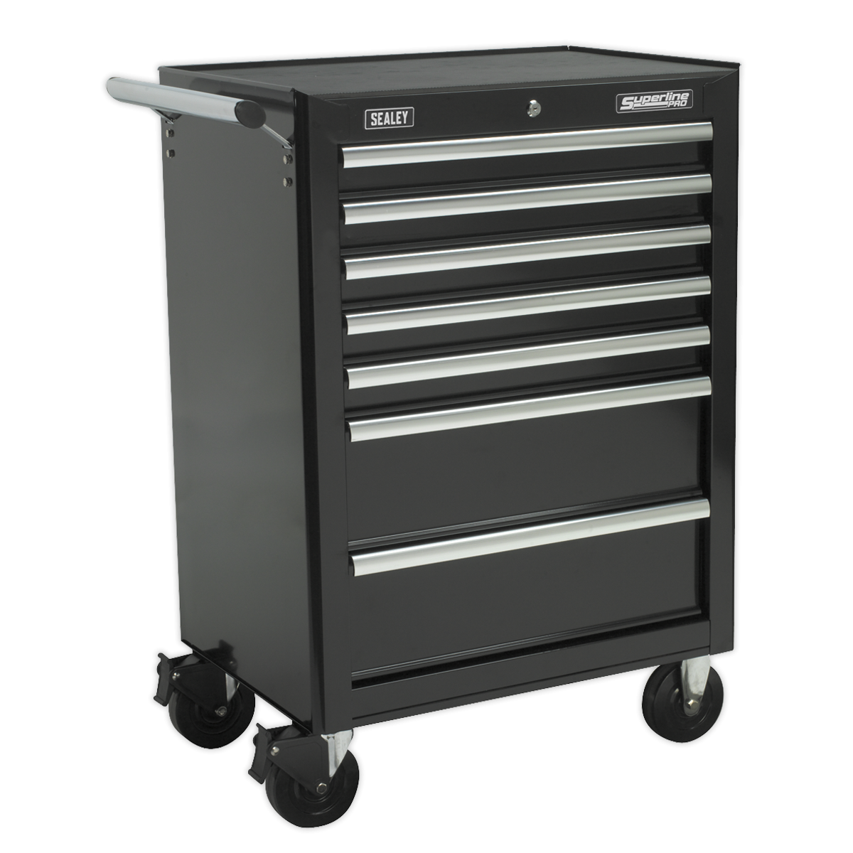 Superline Pro SPTCOMBO2 Superline PRO® Tool Chest Combination 14 Drawer with 1179pc Tool Kit - Black
